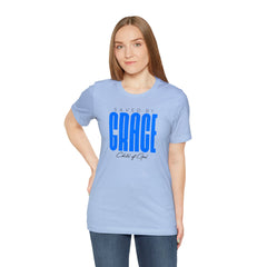 Camiseta de manga curta unissex Saved By Grace