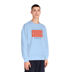 God Given Courage Men's NuBlend® Crewneck Sweatshirt