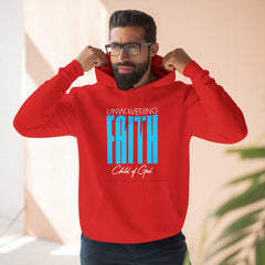 Unwavering Faith Men's Premium Pullover Hoodie