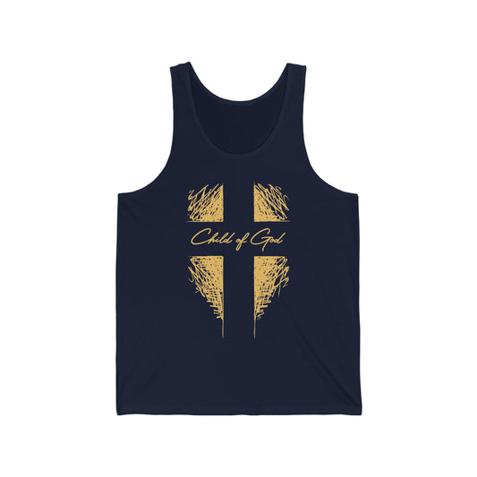 Shield and Cross Jersey-Tanktop für Damen