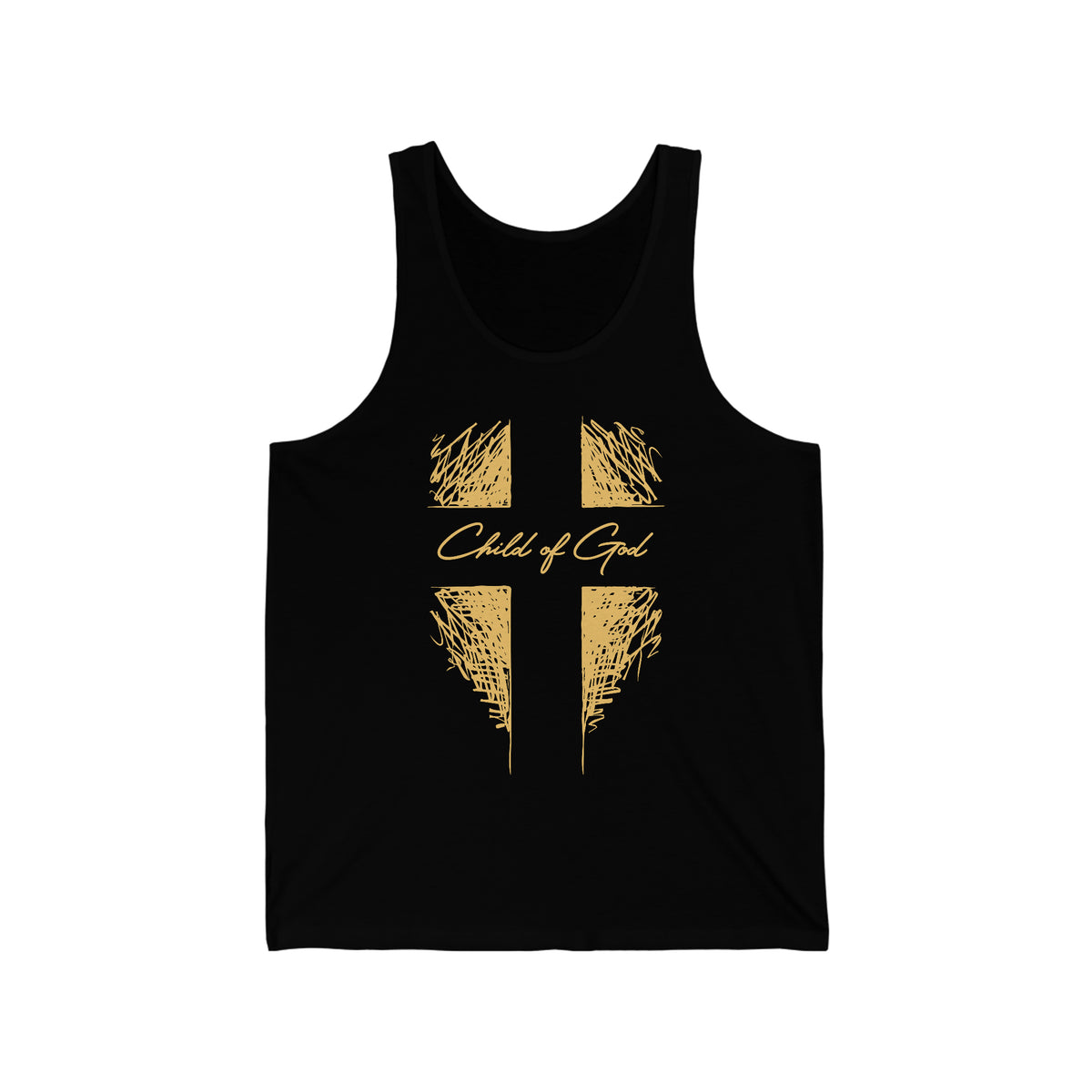 Shield and Cross Men's Jersey Tank