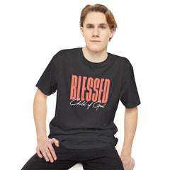 Blessed Child of God Men's Long Body Urban Tee