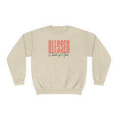 Blessed Child of God Men's NuBlend® Crewneck Sweatshirt