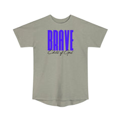 Brave Child of God Men's Long Body Urban Tee