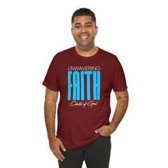 Unwavering Faith Men's Jersey Short Sleeve Tee