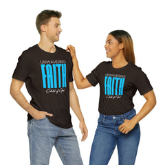 Unwavering Faith Men's Jersey Short Sleeve Tee