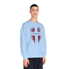 Shield and Cross Men's NuBlend® Crewneck Sweatshirt