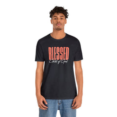 Blessed Child of God Men's Jersey Short Sleeve Tee