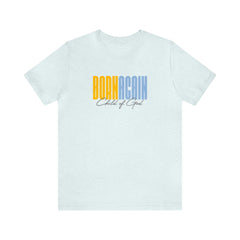 Born Again Child of God Men's Jersey Short Sleeve Tee