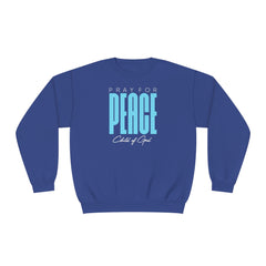 Pray for Peace Men's NuBlend® Crewneck Sweatshirt