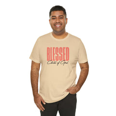 Blessed Child of God Men's Jersey Short Sleeve Tee