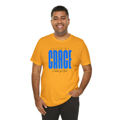 Saved By Grace Men's Jersey Short Sleeve Tee