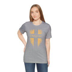 Camiseta de manga curta unissex Shield and Cross