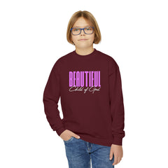 Beautiful Child of God Youth Crewneck Sweatshirt