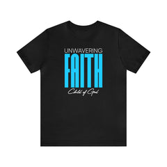 Unwavering Faith Men's Jersey Short Sleeve Tee