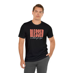 Blessed Child of God Men's Jersey Short Sleeve Tee