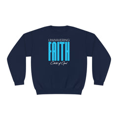 Unwavering Faith Men's NuBlend® Crewneck Sweatshirt