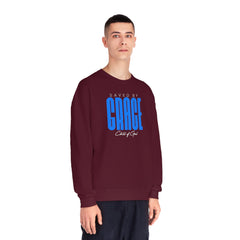 Saved by Grace Men's NuBlend® Crewneck Sweatshirt