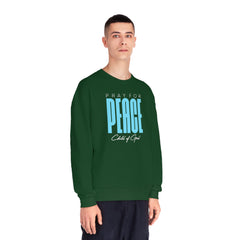 Pray for Peace Men's NuBlend® Crewneck Sweatshirt