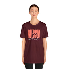 Blessed Child of God Unisex Jersey Short Sleeve Tee