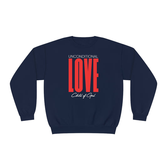 Unconditional Love Herren-Sweatshirt NuBlend® mit Rundhalsausschnitt