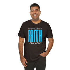 Unwavering Faith Men's Jersey Short Sleeve Tee