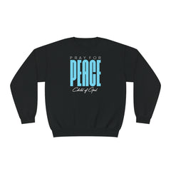 Pray for Peace Unisex NuBlend® Crewneck Sweatshirt