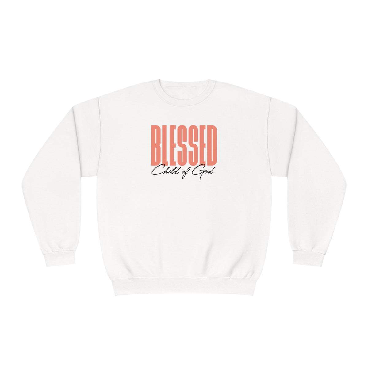 Blessed Child of God Men's NuBlend® Crewneck Sweatshirt