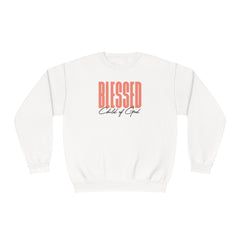 Blessed Child of God Men's NuBlend® Crewneck Sweatshirt