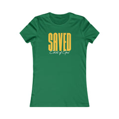 Camiseta favorita das mulheres do Filho de Deus Salvo