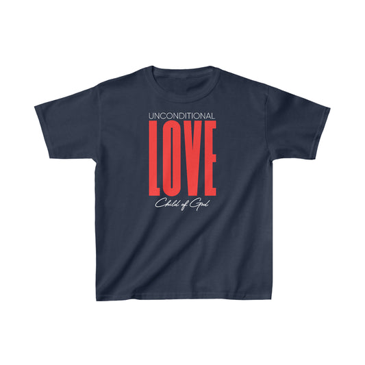 Camiseta Infantil Heavy Cotton™ Amor Incondicional