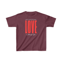 Unconditional Love Kids Heavy Cotton™ Tee