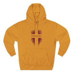 Moletom com capuz premium masculino Shield and Cross