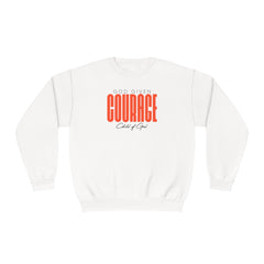 God Given Courage Men's NuBlend® Crewneck Sweatshirt