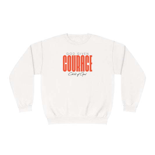 God Given Courage Unisex NuBlend® Rundhals-Sweatshirt