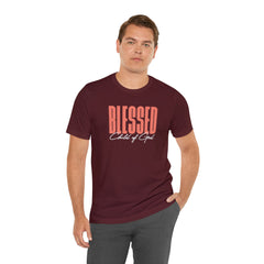 Blessed Child of God Men's Jersey Short Sleeve Tee