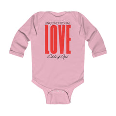 Unconditional Love Infant Long Sleeve Bodysuit