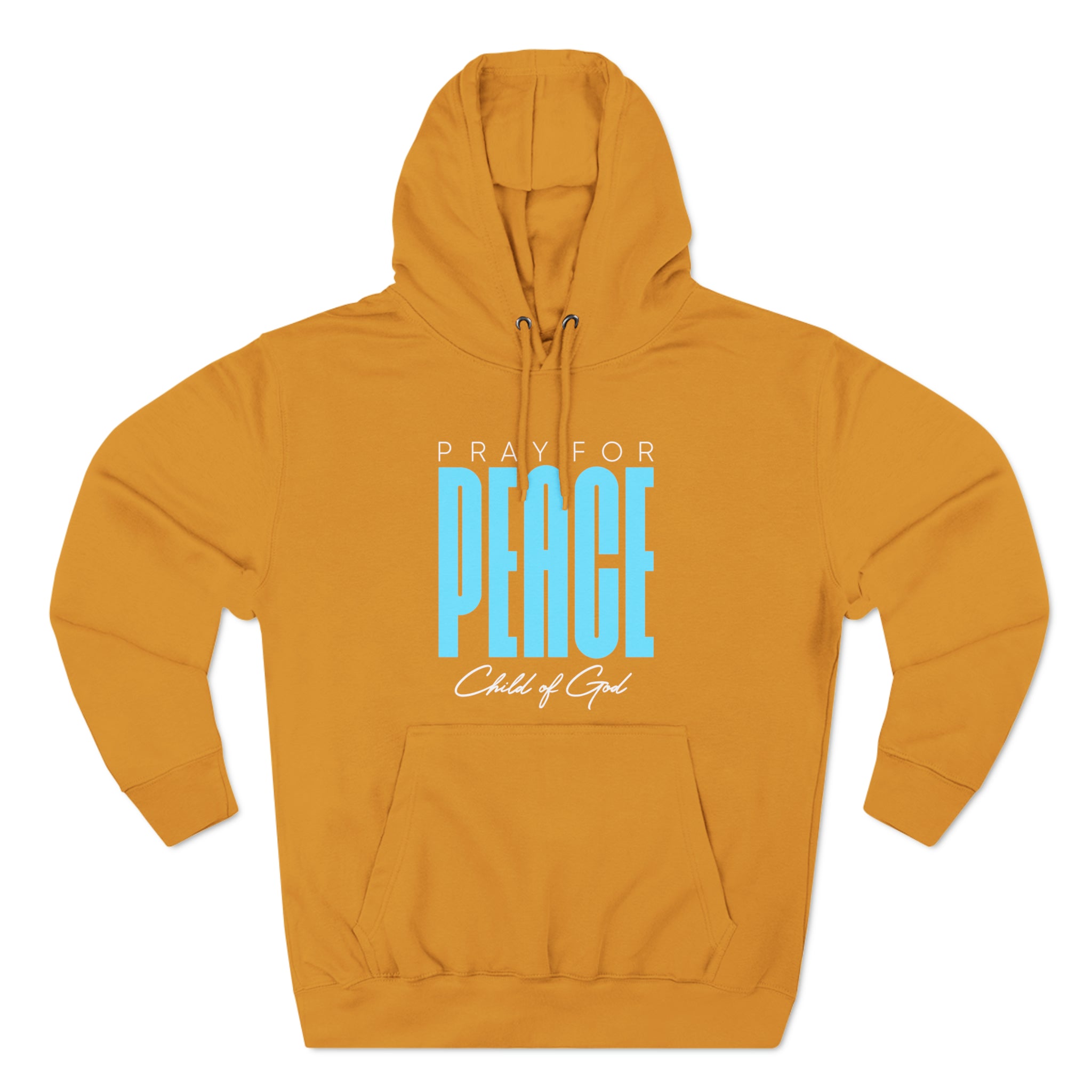 Pray For Peace Unisex Premium Pullover Hoodie - Child of God Project