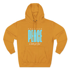 Pray For Peace Unisex Premium Pullover Hoodie - Child of God Project