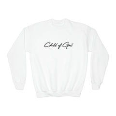 Classic Design Youth Crewneck Sweatshirt - Child of God Project