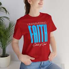 Unwavering Faith Unisex Jersey Short Sleeve Tee