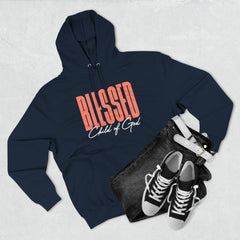 Blessed Child of God Men's Premium Pullover Hoodie