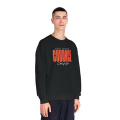 God Given Courage Men's NuBlend® Crewneck Sweatshirt