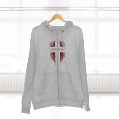 Shield and Cross Unisex Premium Full Zip Hoodie