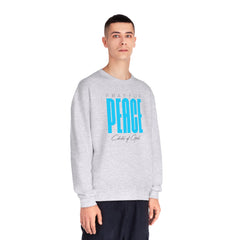 Pray for Peace Men's NuBlend® Crewneck Sweatshirt