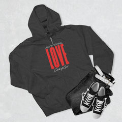 Unconditional Love Men's Premium Full Zip Hoodie