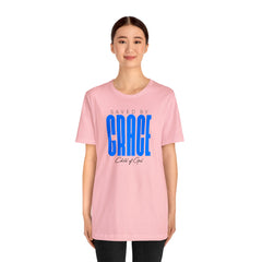 Camiseta de manga curta unissex Saved By Grace