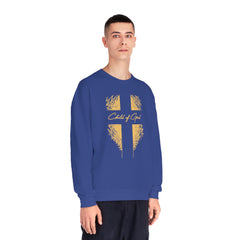 Shield and Cross Men's NuBlend® Crewneck Sweatshirt