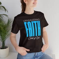 Unwavering Faith Unisex Jersey Short Sleeve Tee